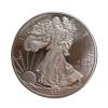 2021 1 Ounce OZ .999 Fine Solid Titanium USA American Liberty Eagle Coin | Titanium Round Precious Metal Ingot Bullion Ti Element Chemistry Proof Mint Coin By Unique Metals view 2