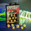 Q-Workshop Cyberpunk Red Dice Set Danger Zone, Various view 4