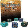 Eye of Horus d6 Dice Set | 6 Pcs | 19mm Six-Sided | Pearlized Dice | Tabletop Roleplaying Games | RPG | from Steve Jackson Games view 1