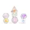 FanRoll 16mm Resin Poly DND Dice Set: Love Dice, Role Playing Game Dice for Dungeons and Dragons view 1