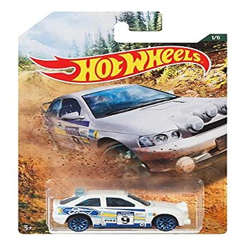 DieCast Hot Wheels Ford Escort - Rally Sport 1/6 (White)