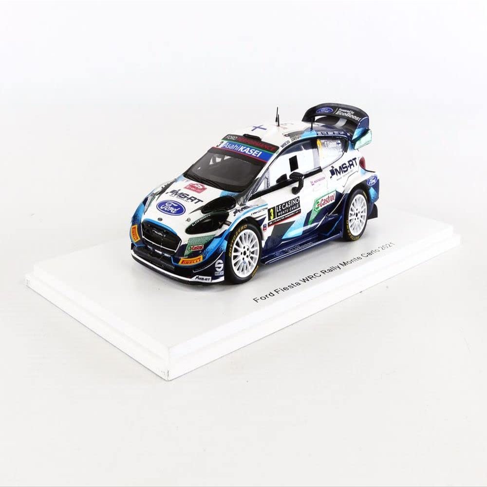 Spark- Voiture Miniature de Collection, S6586, White/Blue/Green