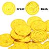 LOMIMOS Pirate Gold Coins,144 PCS Buried Treasure and Pirate Gems Jewelry Playset Pack Party Favor Decorations(72 Coins+72 Gems) view 4