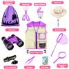 INNOCHEER Explorer Kit & Bug Catcher Kit for Kids Outdoor Exploration for Boys Girls 3-12 Years Old (Purple) view 4