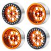 RCLIONS 4pcs Aluminum Ally 2.2inch RC Beadlock Wheels Rims for 1/10th RC Crawler Car view 4