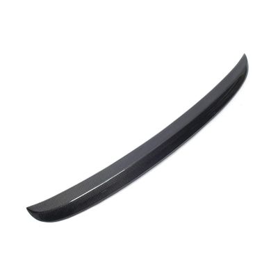 3AMOTOR Carbon Fiber Rear Trunk Spoiler Wing fit for 2004-2010 BMW E60 5-Series Sedan / E60 M5