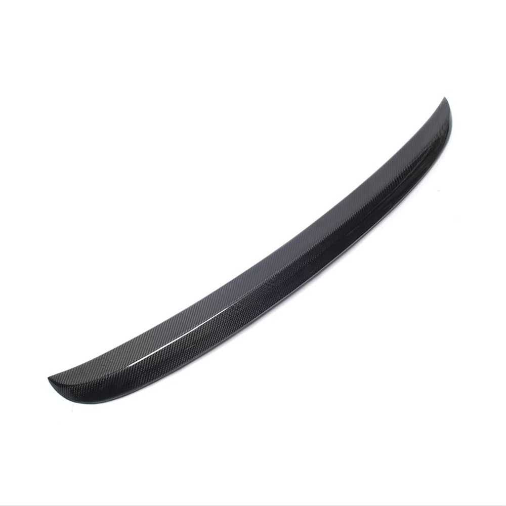 3AMOTOR Carbon Fiber Rear Trunk Spoiler Wing fit for 2004-2010 BMW E60 5-Series Sedan / E60 M5