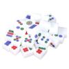SHATONG Mahjong 144 Chinese Mahjong with Storage Case and Other Accessories Portable Complete Majong Game Sets for Travel Party Family Game Gift(Size: 362720mm) view 3