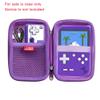 Hermitshell Hard Travel Case for Handheld Game Machine Retro Mini Game Player (Not Include The Handheld Game Console) (Purple) view 2