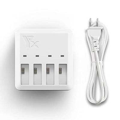 LYONGTECH Battery Charger for DJI Ryze Tello and Tello EDU Drone,4 in 1 Rapid Charging Hub