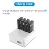 LYONGTECH Battery Charger for DJI Ryze Tello and Tello EDU Drone,4 in 1 Rapid Charging Hub view 2