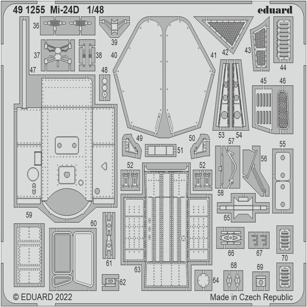 Eduard Accessories EDP491255 Model Building Accessories, Various