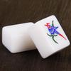 SHATONG Mahjong  Board Game Mahjong Set 144 Tiles 1.4 X 1.7 X 0.8 Inches Easy-to-Read Game Set Complete Majong Game Sets for Travel Party Family Game Gift(Color: A) view 2