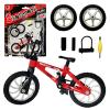 kidbeile Mini Finger Bike Toy  Alloy Mountain Bicycle Model with Tools, Movable Parts, Gift for Kids & Collectors (Red) view 1
