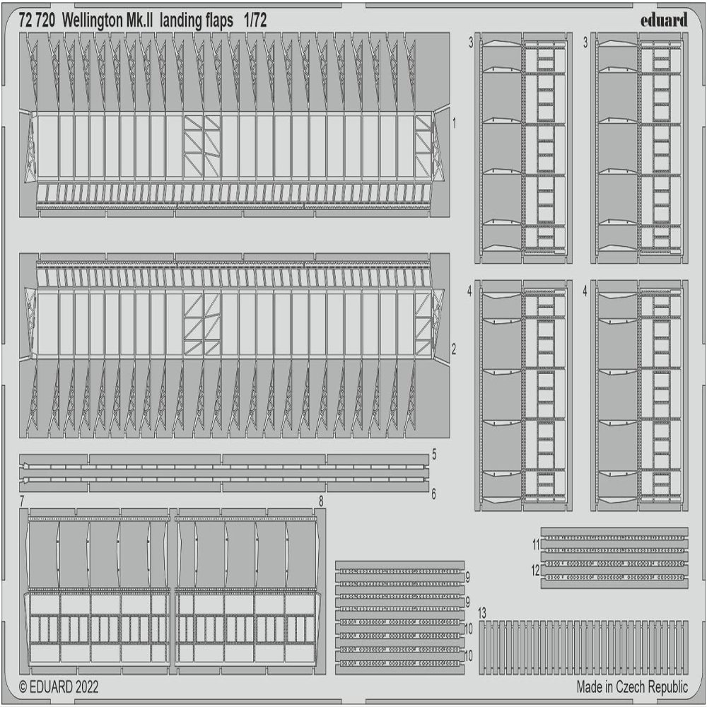 Eduard EDP72720 Model Building Accessories, Various