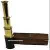 Beautiful Handheld Brass Telescope with Wooden Box view 3