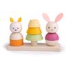 Bigjigs Toys, FSC Certified Forest Stacking Toy, Wooden Toys, Wooden Stacking Toy, Baby Toys, Toddler Toys, Baby Wooden Toys, Montessori Toys view 1