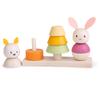 Bigjigs Toys, FSC Certified Forest Stacking Toy, Wooden Toys, Wooden Stacking Toy, Baby Toys, Toddler Toys, Baby Wooden Toys, Montessori Toys view 2