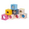 Bigjigs Toys FSC Certified Sensory Blocks, Wooden Sensory Toys for 1 2 3 Year Olds view 2