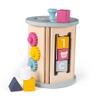 Bigjigs Toys, FSC Certified Rolling Activity Centre, Wooden Toys, Baby Activity Centres, Wooden Shape Sorter, Toddler Toys, Baby Toys, Baby Wooden Toys, Wooden Activity Cube for 1 Year Olds view 1