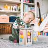 Bigjigs Toys, FSC Certified Rolling Activity Centre, Wooden Toys, Baby Activity Centres, Wooden Shape Sorter, Toddler Toys, Baby Toys, Baby Wooden Toys, Wooden Activity Cube for 1 Year Olds view 3