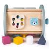 Bigjigs Toys, FSC Certified Rolling Activity Centre, Wooden Toys, Baby Activity Centres, Wooden Shape Sorter, Toddler Toys, Baby Toys, Baby Wooden Toys, Wooden Activity Cube for 1 Year Olds view 4