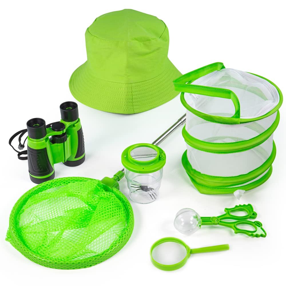 Bigjigs Toys, Kids Nature Explorer Set, Bug Hunting Kits for Children, Catch Bugs, Insects, Creepy Crawlies