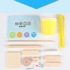 ink2055 Baby Kids DIY Educational Small Wooden Balance Scale Experiment view 2