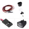 BOLIDORC 4LED Spotlights Roof Lights Lampshade for 1/10 RC Crawler Car TRX4 D90 D110 SCX10 CC01 TF2 (Square) view 2