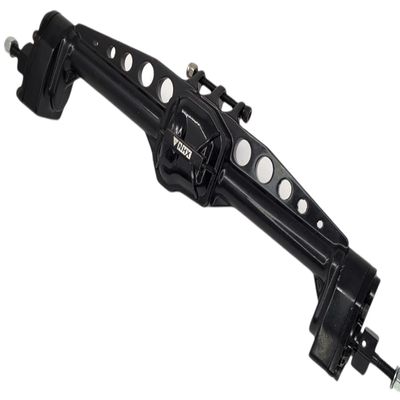 NHX RC Aluminum Portal Axle Set Rear w/Gears -Black : Axial SCX10III