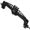 NHX RC Aluminum Portal Axle Set Rear w/Gears -Black : Axial SCX10III view 1