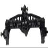 NHX RC Aluminum Portal Axle Set Rear w/Gears -Black : Axial SCX10III view 3