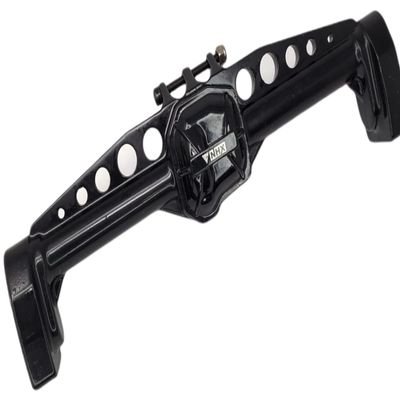NHX RC Aluminum Portal Axle Housing Rear -Black : Axial SCX10III