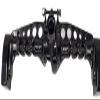 NHX RC Aluminum Portal Axle Housing Rear -Black : Axial SCX10III view 3