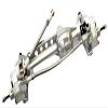 NHX Front Aluminum Portal Axle Set w/Gears Silver for SCX10III view 1