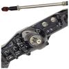 NHX RC Aluminum Portal Axle Set Front w/Gears -Black : Axial SCX10III view 4