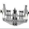 NHX RC Aluminum Portal Axle Set Rear w/Gears -Silver : Axial SCX10III view 3