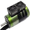 NHX RC 1/5 Twin Cyclone Alum HV Cooling Fans w/Cover Motor Heatsink Red view 2