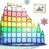 Everplay 66 pc Magnetic Tiles with Multicolored Car Set, Building Blocks Toys, STEM Educational Learning Magnet Toy Preschool Montessori Boys & Girls Smart Kit Games Gifts for Age 3+ Kids Toddlers view 1