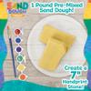 Made By Me! Sand Dough Sculpt & Paint Creations! Mold Your Own Hand Print Stone, DIY 7-inch Handprint Stone Kit, Mess-Free Stepping Stones, Staycation Activity, Keepsake Gift for Kids Ages 4+ view 2