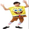 Rubies Child's SpongeBob SquarePants SpongeBob Costume for Themed Parties and Halloween, As Shown, Medium view 1