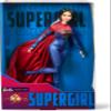 Barbie Supergirl Collectible Fashion Doll from The Flash Movie Wearing Red & Blue Suit with Cape, Display Stand Included view 1