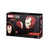 4D Puzzle  Marvel: Iron Man Helmet  92 Piece Model Kit for Teens and Adults  Ages 14+ view 3