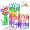 Everplay Magnetic Tiles Starter Set Building Blocks Toys STEM Educational Learning Magnet Toy Preschool Montessori Boys & Girls Smart Unlimited Creative Kit Games Gifts for Age 3+ Kids Toddlers view 1