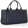F-Style F-SD010559-005 Tote Bag, Flag Can Badge, Denim Tote Bag, Indigo/U.S.A view 2