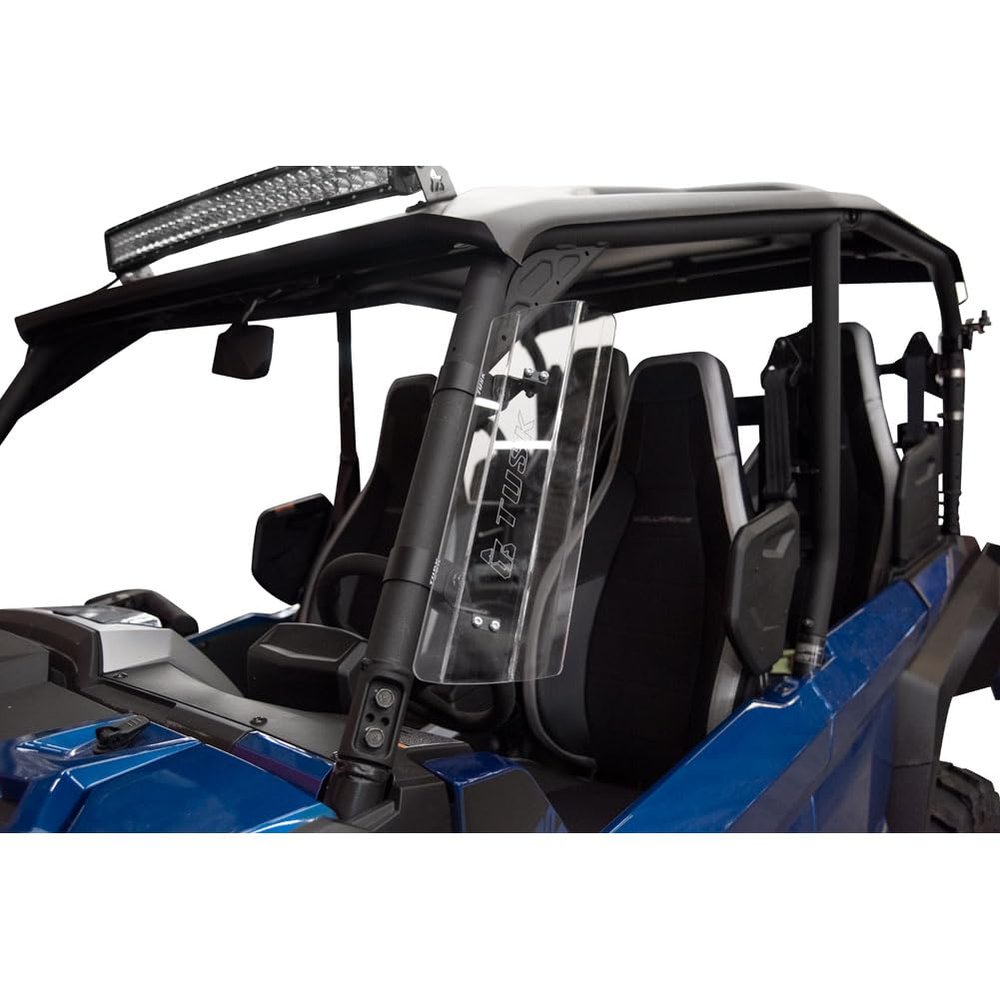 TUSK Wing Vent Kit 20 inch Wing with 2 inch Roll Cage Clamps for Yamaha Wolverine RMAX 2 1000 Limited Edition 2021-2022
