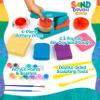 Made By Me! Sand Dough Sculpt & Paint Creations! Pottery Press, Sand Dough Bowl Kit, Paint & Create Your Own Pottery, Mess-Free Pottery Kit for Kids, Great Arts & Craft Activity for Ages 6, 7, 8, 9 view 3
