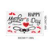 LUOZZY 25 Sheets Mother's Day Balloon Stickers I Love You So Much Party Stickers DIY Balloon Stickers for Mother's Day Birthday Home Outdoor view 2