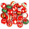 LovesTown Christmas Stress Ball Toys, 20PCS Squeeze Toys 2.5 Inch Bouncy Squeeze Balls for Stress Relief Party Favors Goodie Bag Fillers view 1