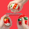 LovesTown Christmas Stress Ball Toys, 20PCS Squeeze Toys 2.5 Inch Bouncy Squeeze Balls for Stress Relief Party Favors Goodie Bag Fillers view 2